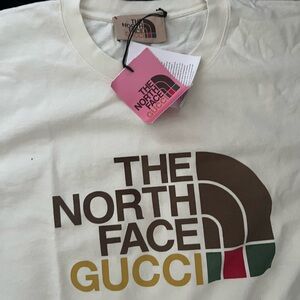 BRAND NEW Gucci x Northface XXL T shirt